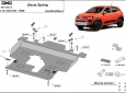 Предпазна кора за двигател и скоростна кутия Dacia Spring Aluminium 3