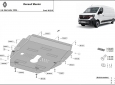 Предпазна кора за двигател, скоростна кутия, радиатор и предна броня Renault Master 3