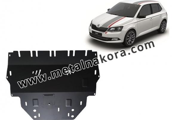 Предпазна кора за двигател, скоростна кутия, радиатор и предна броня Skoda Fabia 3 Diesel