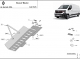 Предпазна кора за двигател, скоростна кутия, радиатор и предна броня Renault Master 3