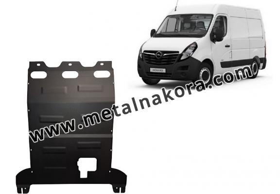 Предпазна кора за двигател, скоростна кутия, радиатор и предна броня Opel Movano