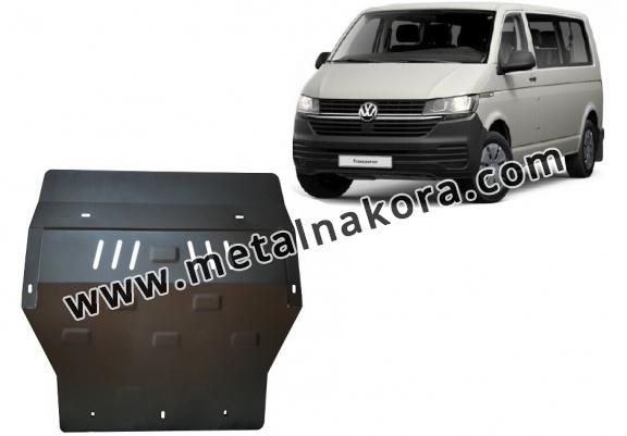 Предпазна кора за двигател, скоростна кутия, радиатор и предна броня Volkswagen Transporter T6.1