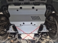 Предпазна кора за радиатор Toyota Land Cruiser 250- алуминий 6