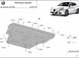 Предпазна кора за двигател, скоростна кутия, радиатор и предна броня Alfa Romeo Giulietta 3