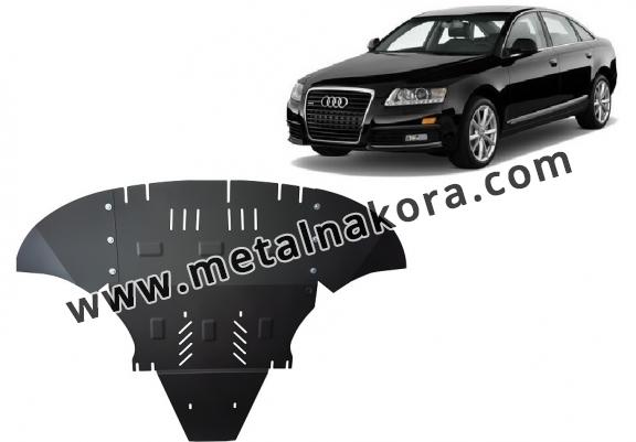 Предпазна кора за двигател, скоростна кутия, радиатор и предна броня Audi A6 avec laterale