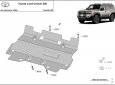 Предпазна кора за радиатор Toyota Land Cruiser 250 3