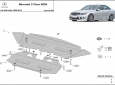Метална предпазна кора за двигател  Mercedes C-Class W204 3