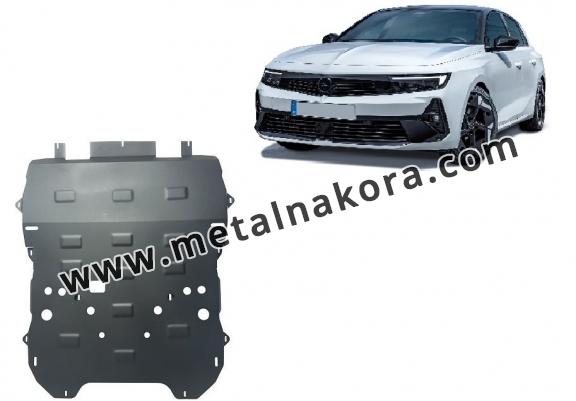 Предпазна кора за двигател, скоростна кутия, радиатор и предна броня Opel Astra L