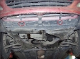 Предпазна кора за двигател, скоростна кутия, радиатор и предна броня Peugeot 406 4