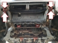 Предпазна кора за двигател и радиатор Mitsubishi Pajero III (V60, V70) 9