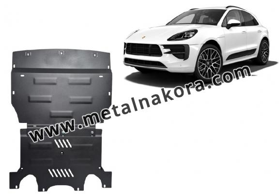Метална предпазна кора за двигател Porsche Macan