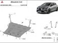 Предпазна кора за двигател, скоростна кутия, радиатор и предна броня Mitsubishi Colt 3