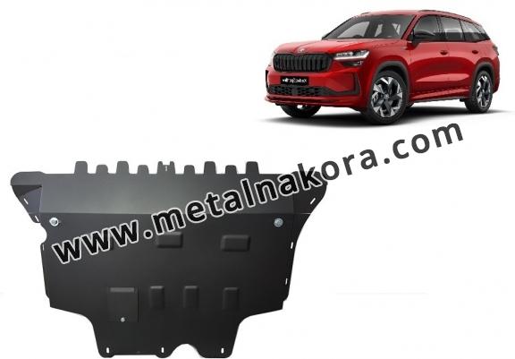 Предпазна кора за двигател, скоростна кутия, радиатор и предна броня Skoda Kodiaq