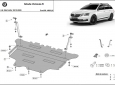 Алуминиев Предпазна кора за двигател и скоростна кутия Skoda Octavia III - ръчна скоростна кутия 3