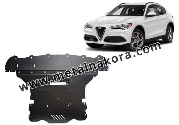 Предпазна кора за двигател, скоростна кутия, радиатор и предна броня Alfa Romeo Stelvio