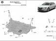 Предпазна кора за двигател, скоростна кутия, радиатор и предна броня Skoda Superb - ръчна скоростна кутия 3