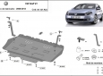 Алуминиев Предпазна кора за двигател, скоростна кутия и радиатор VW Golf 6 3