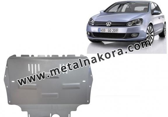 Алуминиев Предпазна кора за двигател, скоростна кутия и радиатор VW Golf 6