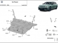 Предпазна кора за двигател, скоростна кутия, радиатор и предна броня Volkswagen Passat  3