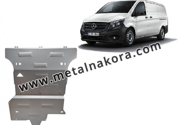 Алуминиев щит на Mercedes Vito W447