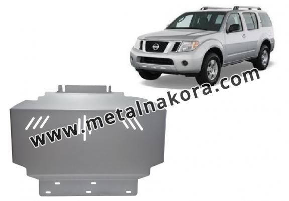 Алуминиев щит на Nissan Pathfinder