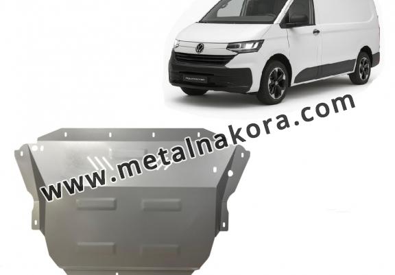 Предпазна кора за двигател, скоростна кутия, радиатор и предна броня Volkswagen Transporter T7 - поцинкована