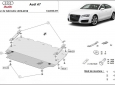 Предпазна кора за двигател и радиатор Audi A7 3