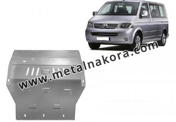 Предпазна кора за двигател, скоростна кутия, радиатор и предна броня Volkswagen Transporter T5 Caravelle - поцинкована