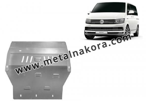 Предпазна кора за двигател, скоростна кутия, радиатор и предна броня Volkswagen Transporter T6 Caravelle - поцинкована