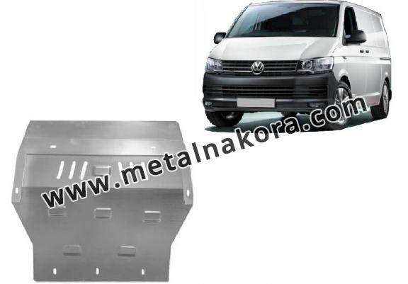 Предпазна кора за двигател, скоростна кутия, радиатор и предна броня Volkswagen Transporter T6 - поцинкована