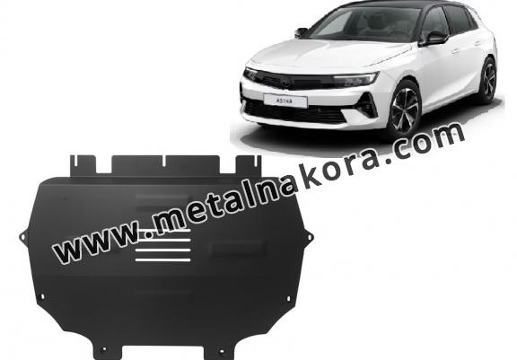 Предпазна кора за двигател, скоростна кутия, радиатор и предна броня Opel Astra L