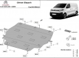 Алуминиев Предпазна кора за двигател, скоростна кутия, радиатор и предна броня изработени от алуминий Citroen Dispach 2