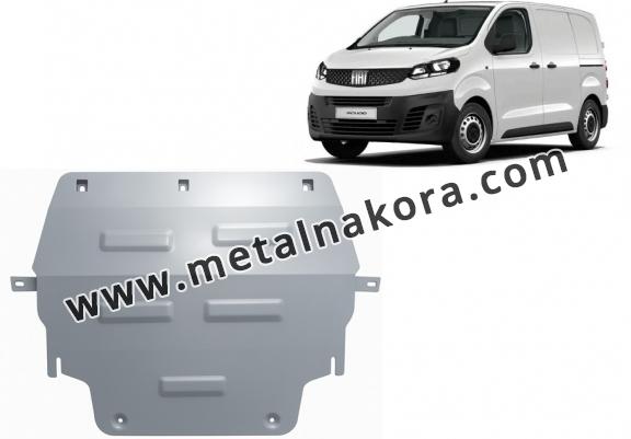 Алуминиев Предпазна кора за двигател, скоростна кутия, радиатор и предна броня изработени от алуминий Fiat Scudo