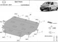 Алуминиев Предпазна кора за двигател, скоростна кутия, радиатор и предна броня изработени от алуминий Opel Vivaro 2