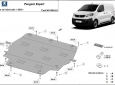 Алуминиев Предпазна кора за двигател, скоростна кутия, радиатор и предна броня изработени от алуминий Peugeot Expert 3