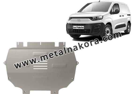 Алуминиев Предпазна кора за двигател, скоростна кутия, радиатор и предна броня изработени от алуминий Fiat Doblo