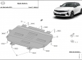 Алуминиев Предпазна кора за двигател, скоростна кутия, радиатор и предна броня изработени от алуминий Opel Astra L 3