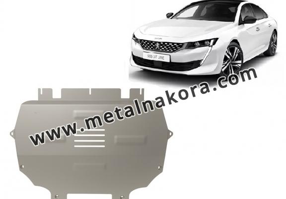 Алуминиев Предпазна кора за двигател, скоростна кутия, радиатор и предна броня изработени от алуминий Peugeot 508