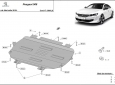 Алуминиев Предпазна кора за двигател, скоростна кутия, радиатор и предна броня изработени от алуминий Peugeot 508 2