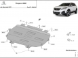 Алуминиев Предпазна кора за двигател, скоростна кутия, радиатор и предна броня изработени от алуминий Peugeot 3008 3