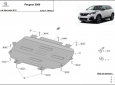 Алуминиев Предпазна кора за двигател, скоростна кутия, радиатор и предна броня изработени от алуминий Peugeot 5008 3
