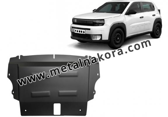 Предпазна кора за двигател, скоростна кутия, радиатор и предна броня Fiat Grande  Panda
