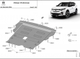 Предпазна кора за двигател, скоростна кутия и радиатор Citroen C3 Aircross 2