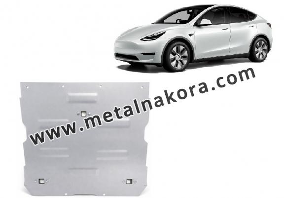Преден щит на двигателя Tesla Model Y AWD - aluminiĭ