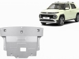 Предпазна кора за двигател  Hyundai Inster  - алуминий 1