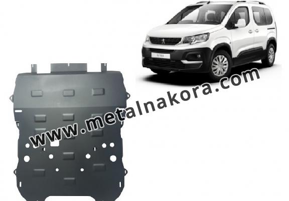 Метална предпазна кора за двигател Peugeot Rifter