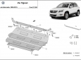Предпазна кора за двигател, скоростна кутия, радиатор и предна броня VW Tiguan 2