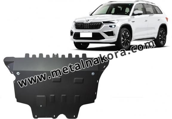 Предпазна кора за двигател, скоростна кутия, радиатор и предна броня Skoda Kodiaq