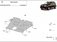 Алуминиев щит на Dacia Duster 2