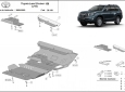 Предпазна кора за двигател и радиатор Toyota Land Cruiser 150 2